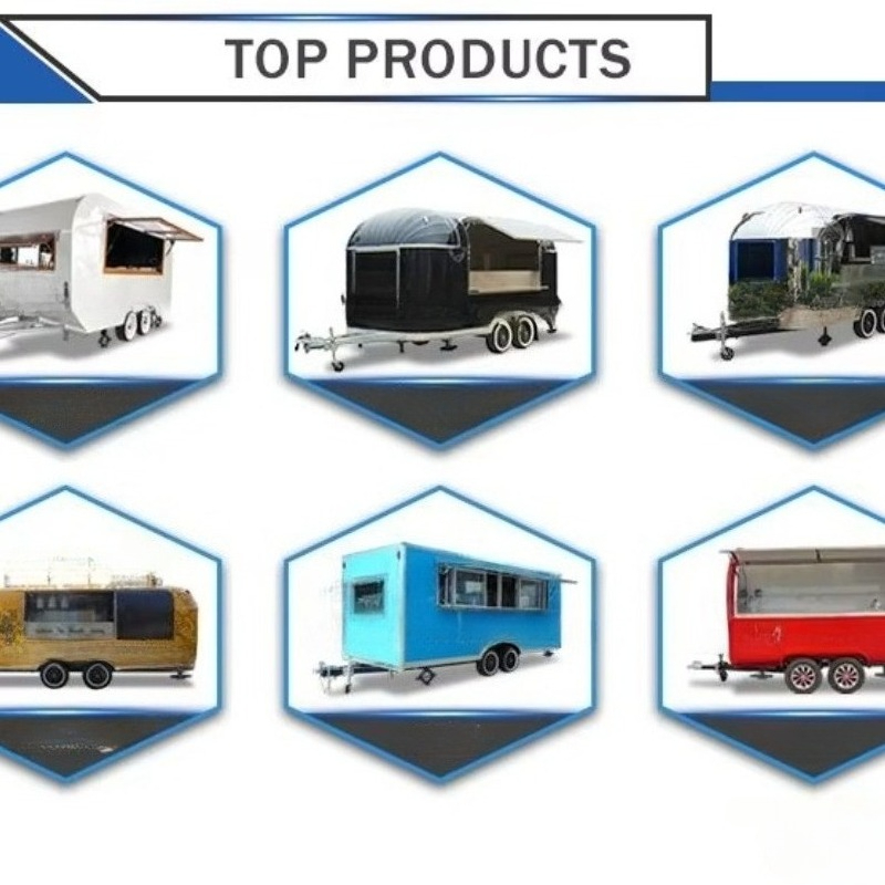 Snacks Food Stall - Outdoor Street Fast Food Stall Kiosk