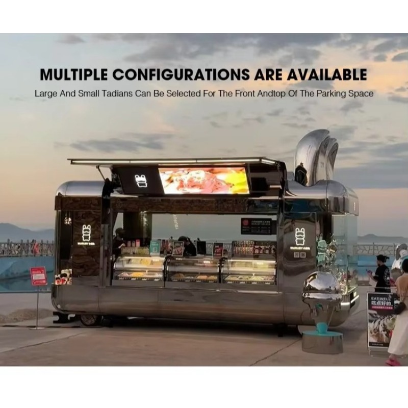 Food Snacks Catering - Food Kiosk Fully Loaded New Mobile