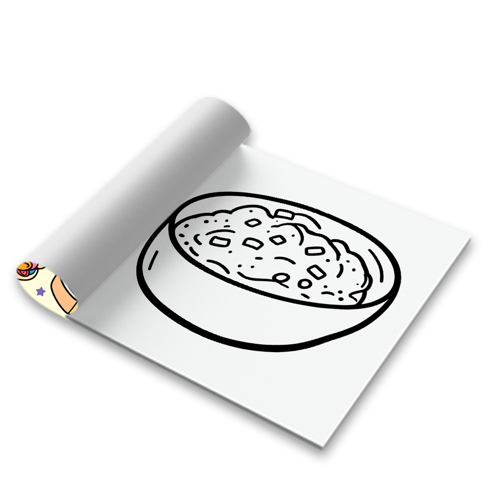 Food Snacks Drawing - Food Drink & Sweets Bold Easy