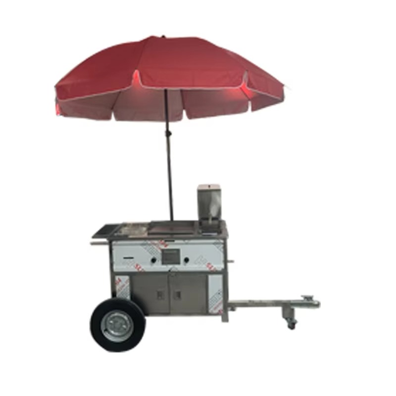 Compact Mobile Snack Food Cart - огляд і ціна Snacks Food Stall