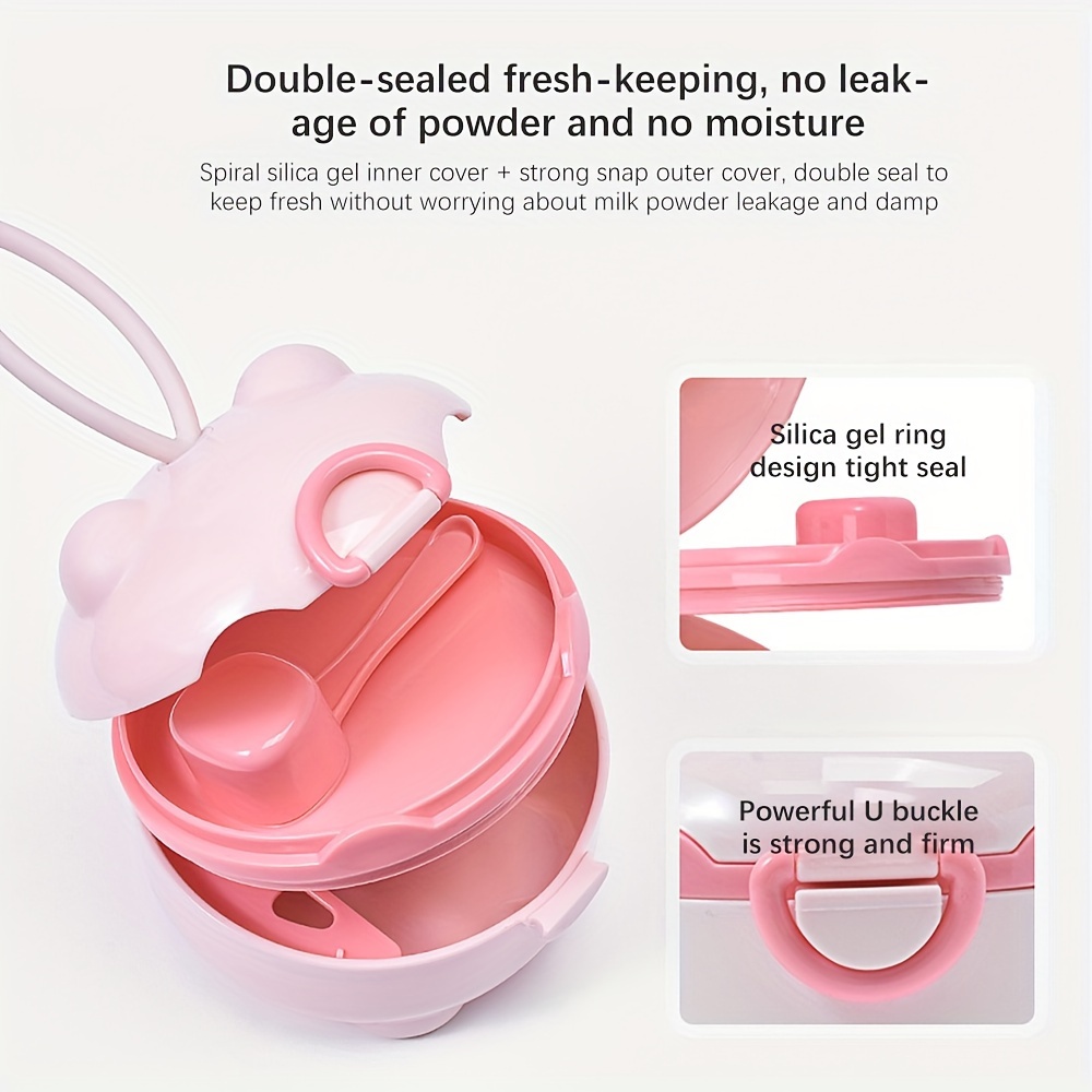 1pc Portable Four-Layer Milk P - огляд і ціна Food Snacks For 1 Year Old
