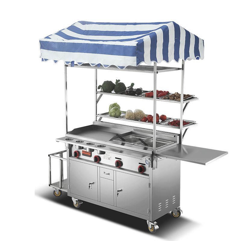 Convertible Gas Snack Mobile C - огляд і ціна Snacks Food Stall