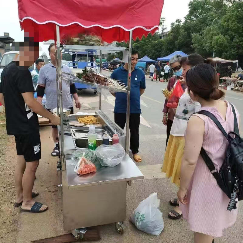 Convertible Gas Snack Mobile C - огляд і ціна Snacks Food Stall