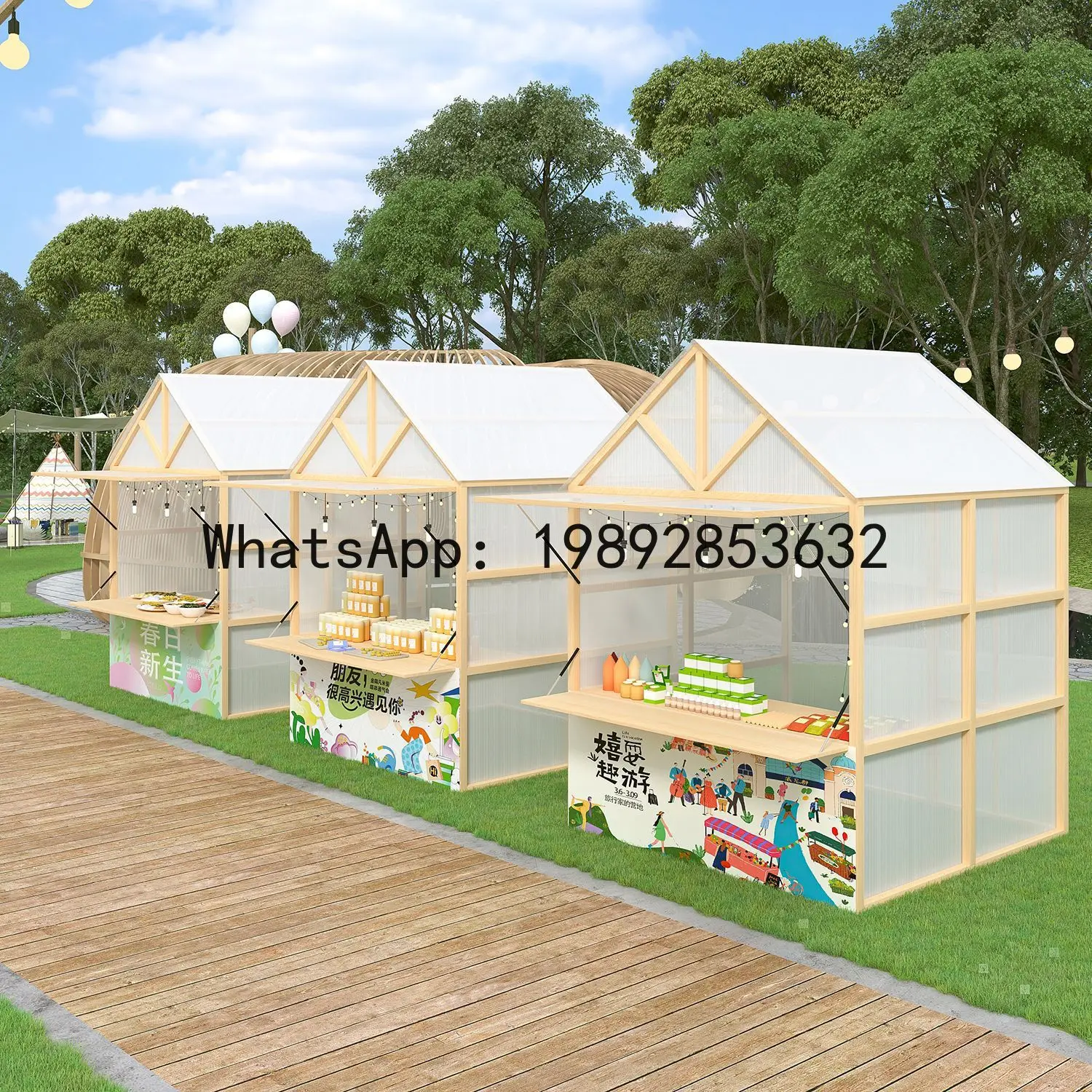 Z2-28Event Stall Rack Internet - огляд і ціна Snacks Food Stall