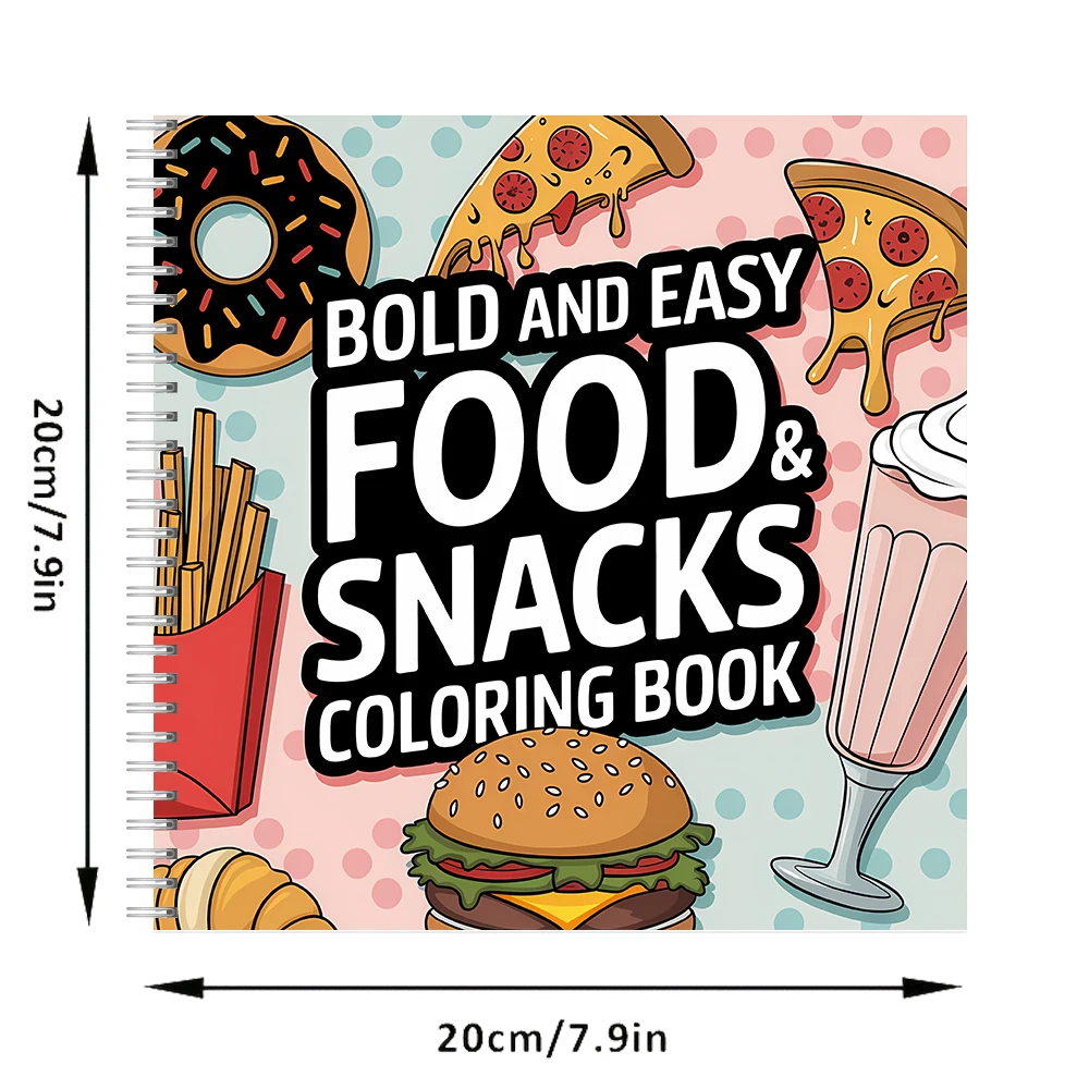 Easy Food and Snacks Coloring  - огляд і ціна Food Snacks Drawing