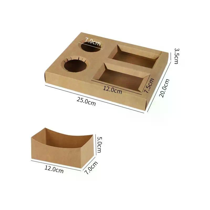 10 Pcs Kraft Paper Picnic Spri - огляд і ціна Food And Snacks For Picnic