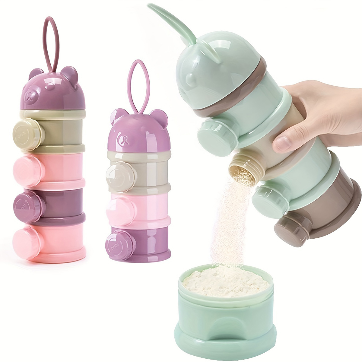 Large Capacity Baby Milk Powde - огляд і ціна Food Snacks For 1 Year Old