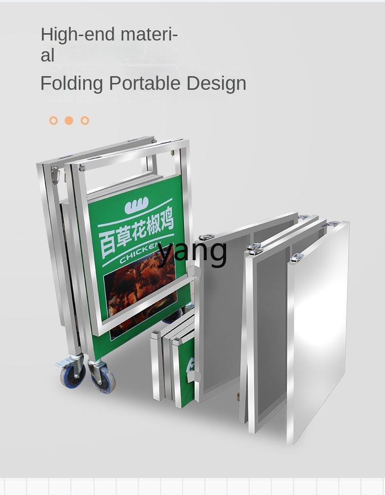 LTT Foldable Stainless Steel H - огляд і ціна Snacks Food Stall