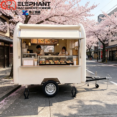 Street Vending Round Food Trai - огляд і ціна Food Snacks Catering