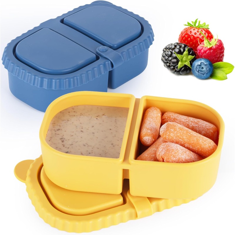 Reusable Silicone Snack Contai - огляд і ціна Food And Snacks For Picnic