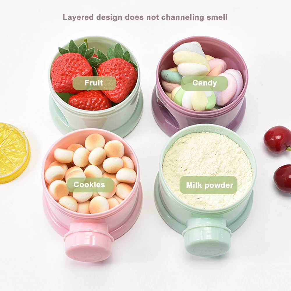 4Layer Bear Style Portable Mil - огляд і ціна Food Snacks For 1 Year Old
