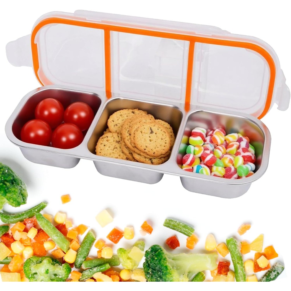 Stainless Steel Snack Containe - огляд і ціна Food And Snacks For Picnic