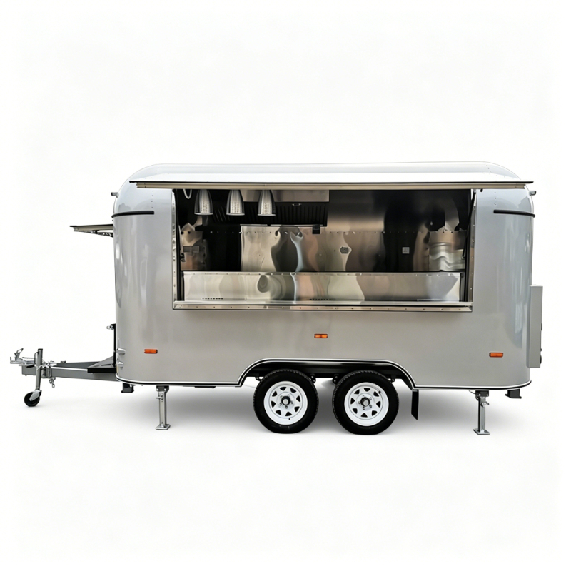 Food Truck Trailer Street Cate - огляд і ціна Food Snacks Catering