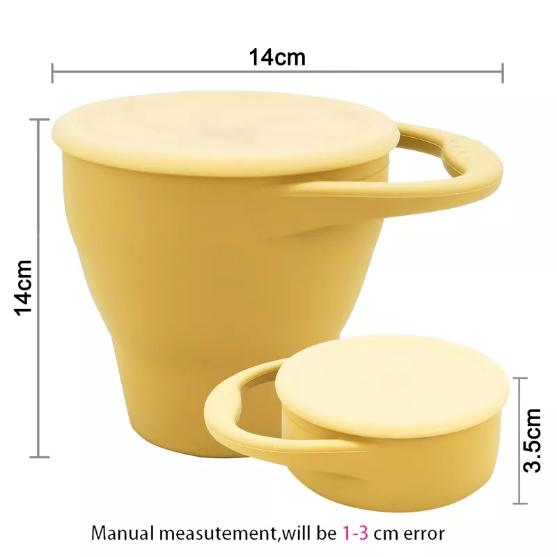 Baby Snack Cup Collapsible Sil - огляд і ціна Food Snacks For 1 Year Old