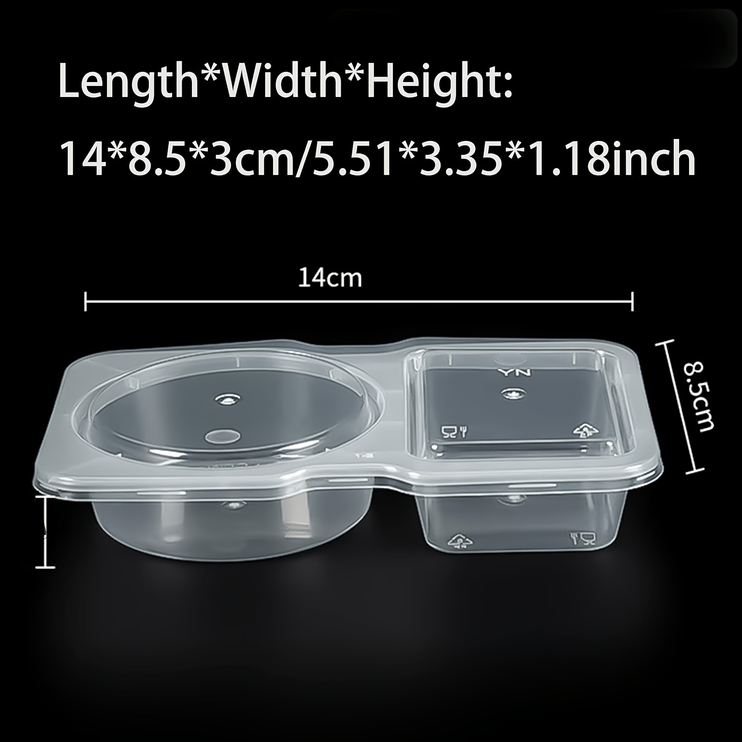 10Pcs Food Storage Containers  - огляд і ціна Food And Snacks For Picnic