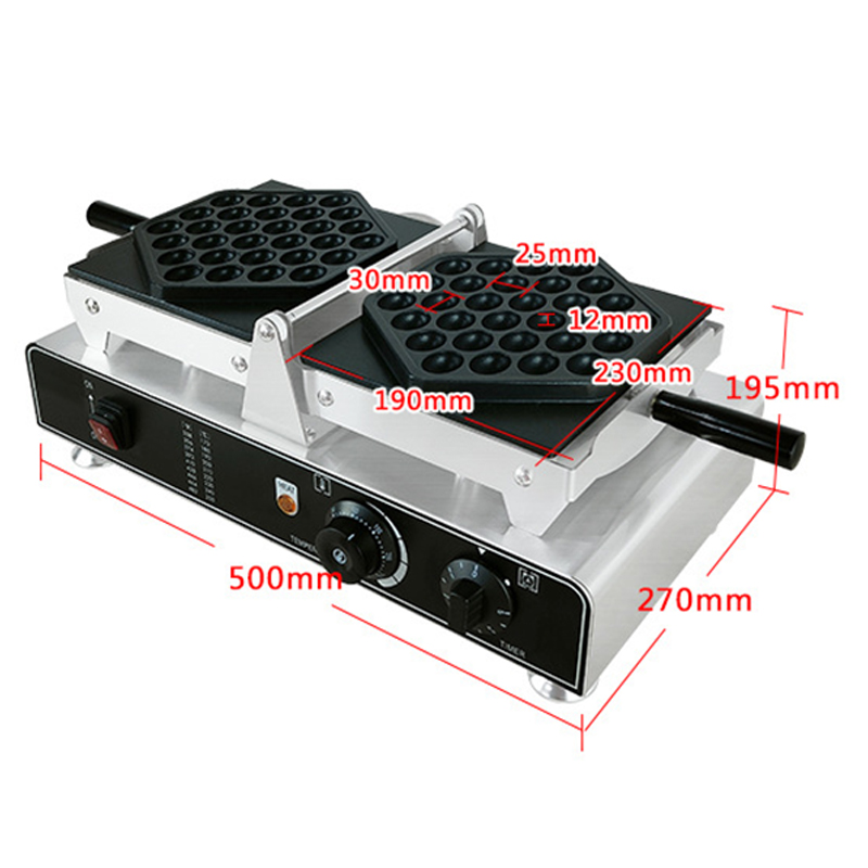 1500W Waffle Maker Commercial  - огляд і ціна Snacks Food Stall