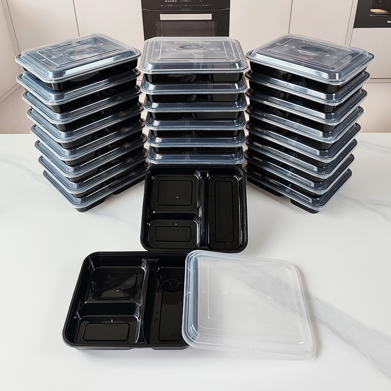 3-Compartment 34 Oz/1000 Ml, 1 - огляд і ціна Food And Snacks For Picnic